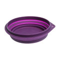 Flamingo comedero plegable de silicona para viaje de 500 ml