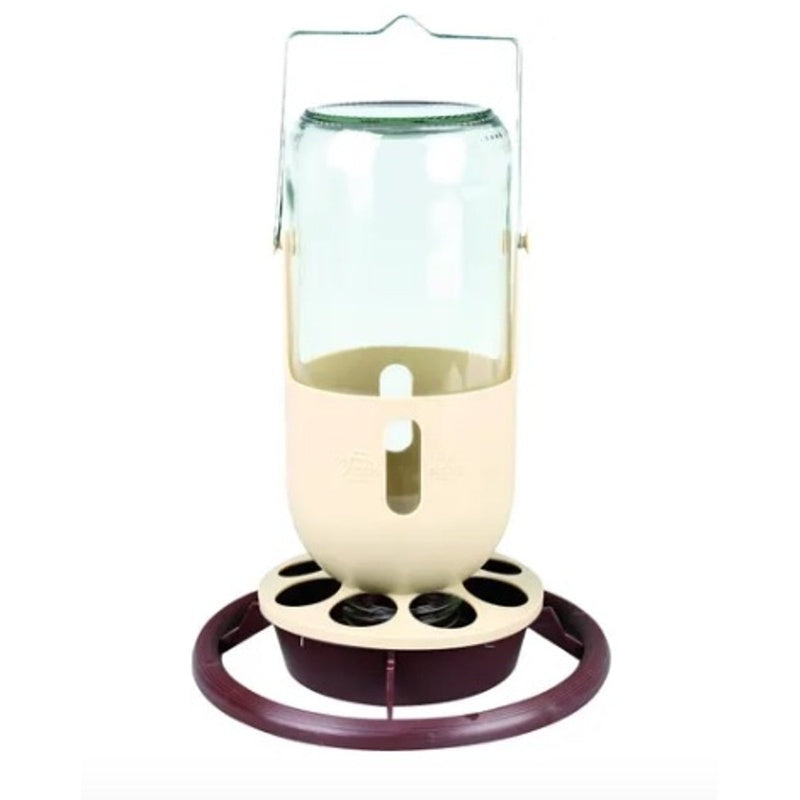 automático burdeos-beige per ocells Imagen principal del producto