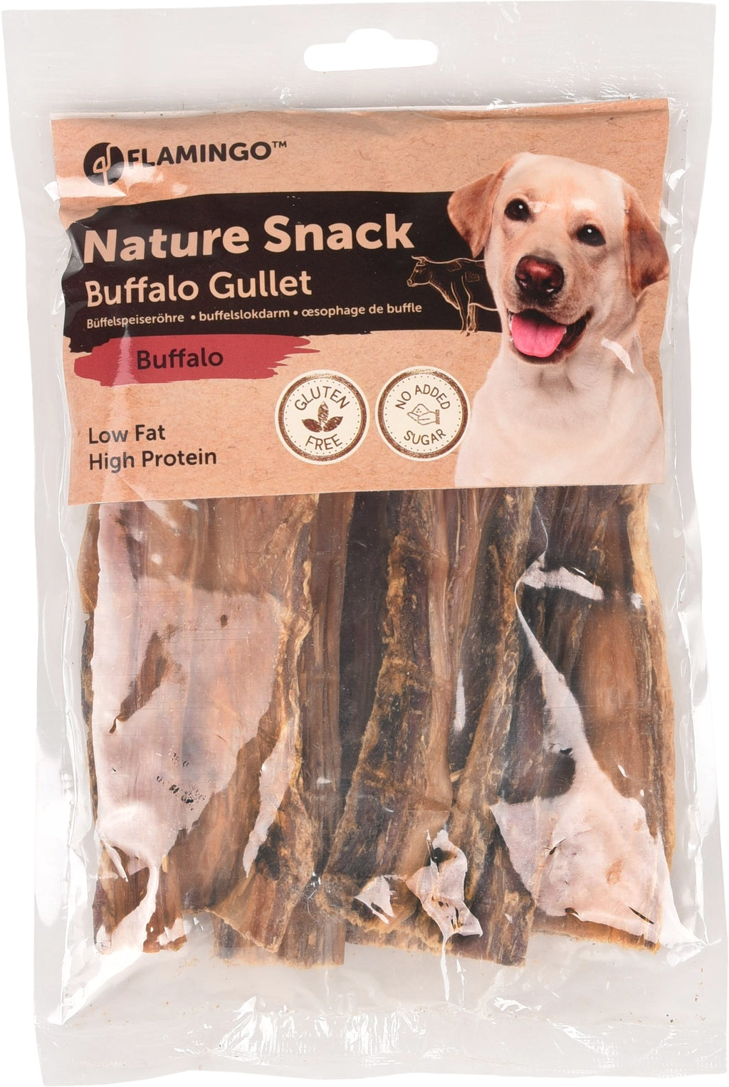 Nature Snack esófago plano de búfalo 100gr