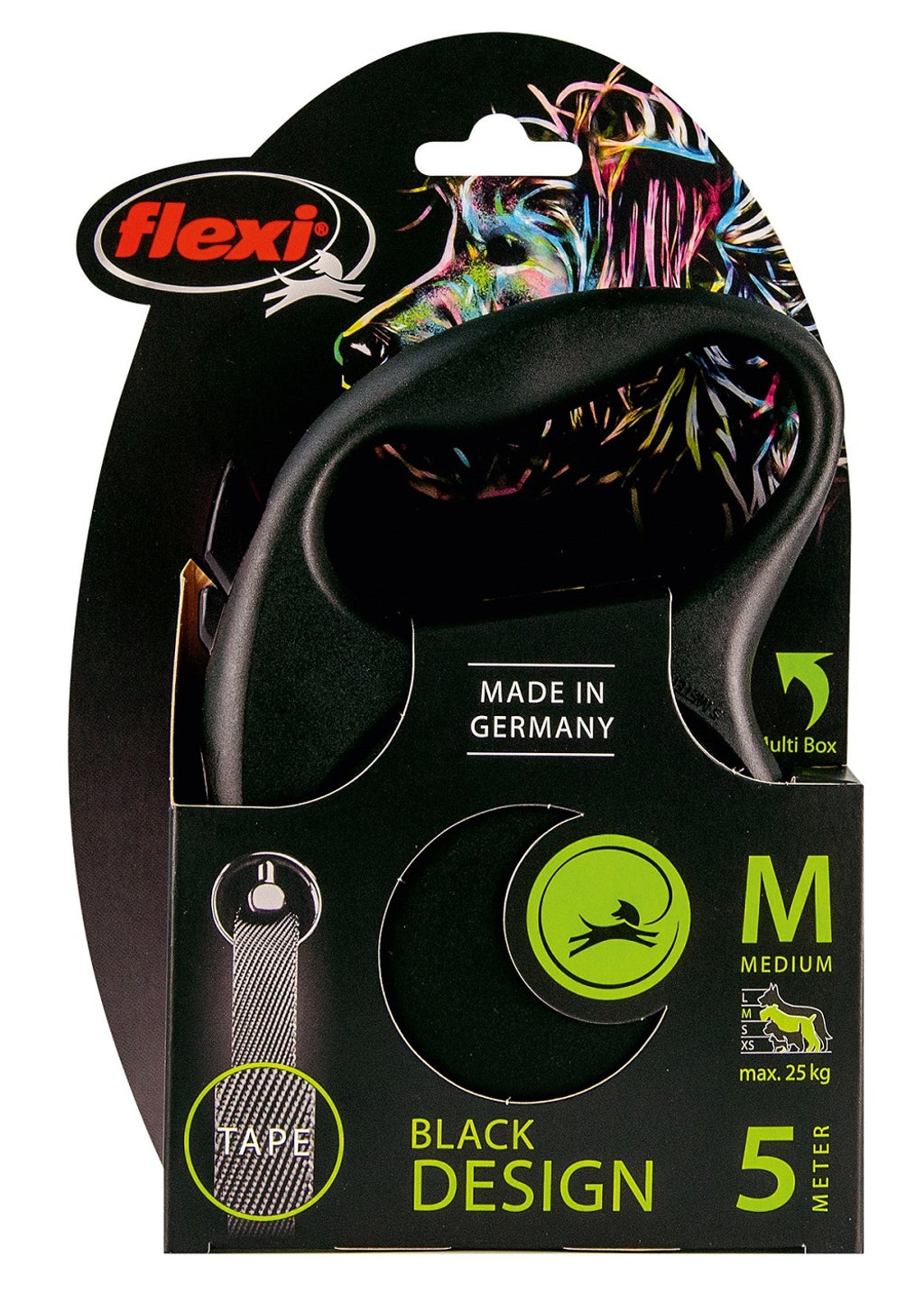 black design cinta negro M 5m 25kg