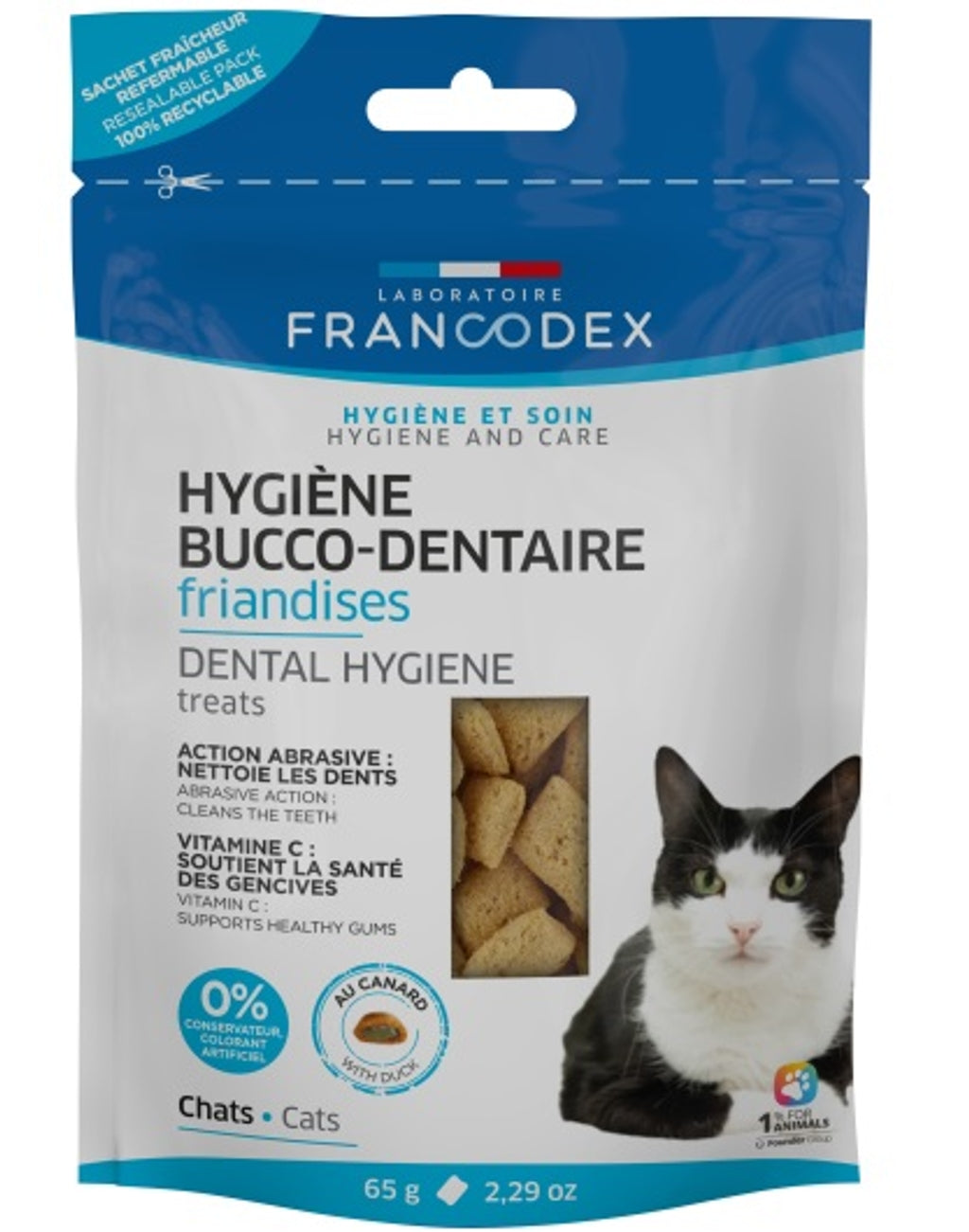 snack dental gato