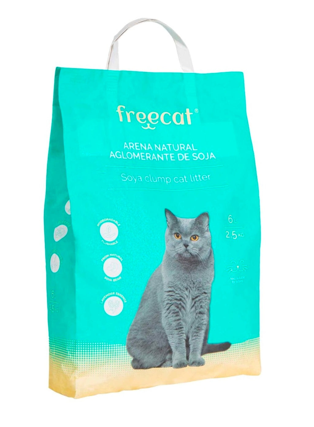 Freedog Sorra de soya Aglomerant Lavanda Imatge secundària del producte