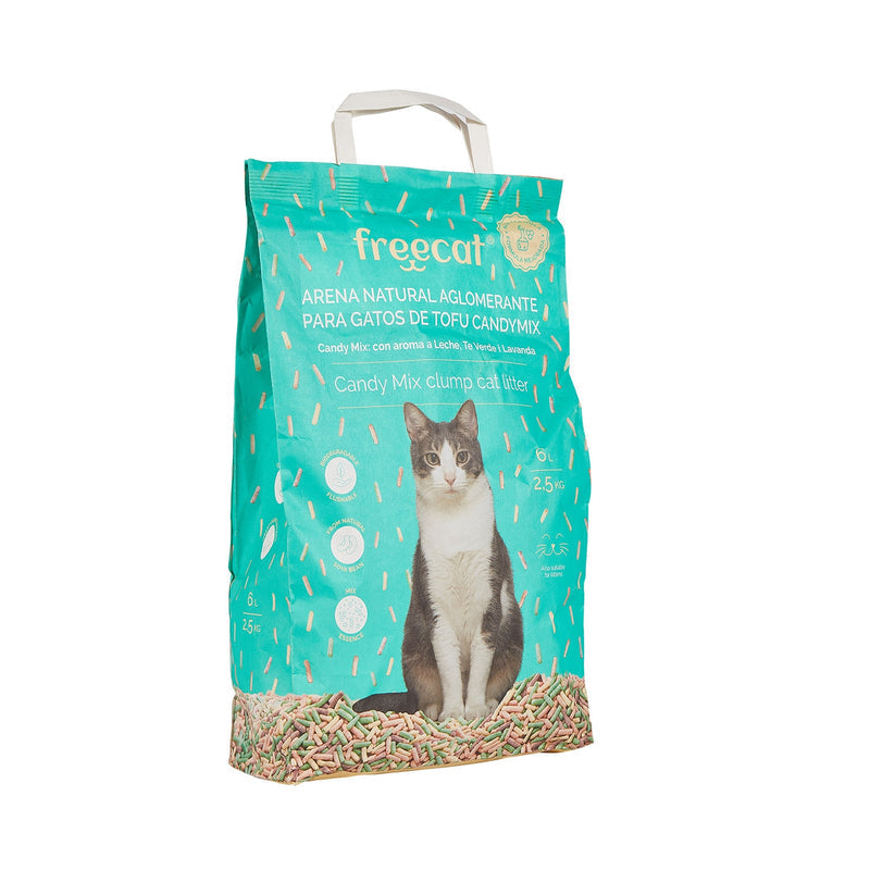 Freedog Arena Natural Aglomerante de Tofu CandyMix
