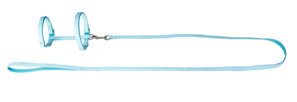 kit arnés tirador gato azul cielo 10mm x 120cm