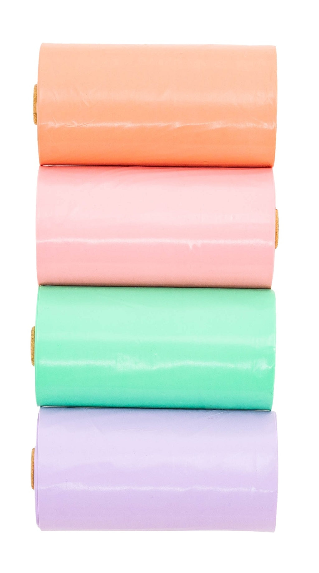 plástico reciclado colores pastel 4 unidades
