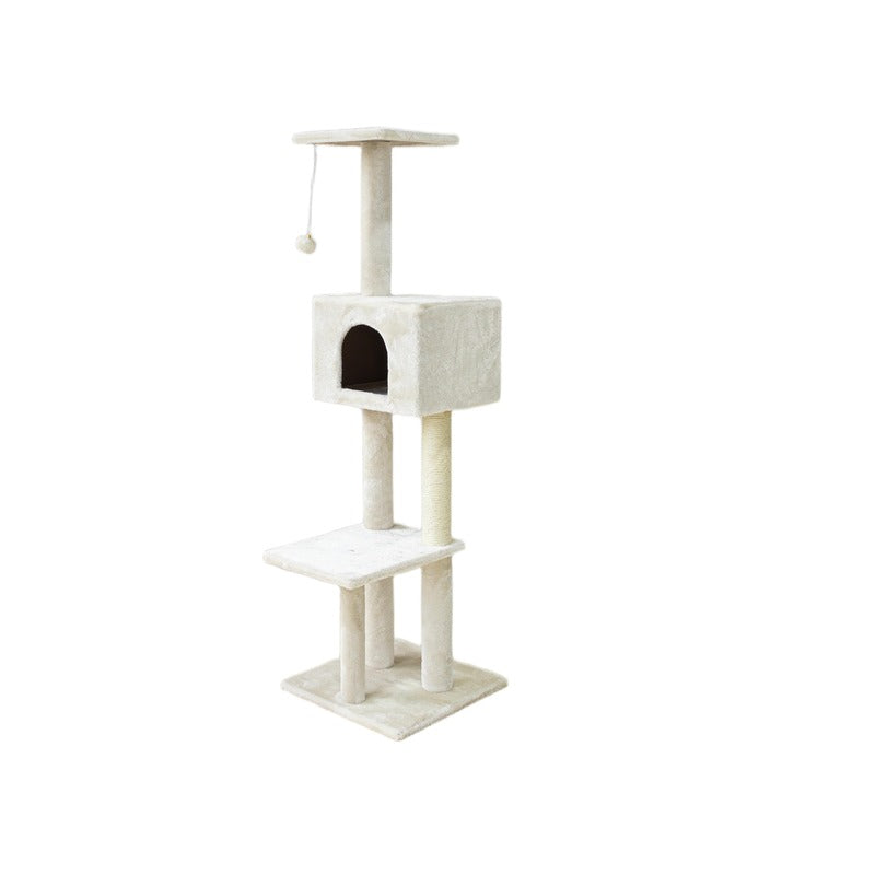 Rascador Freedog Condo Crema 40 x 40 x 140 cm