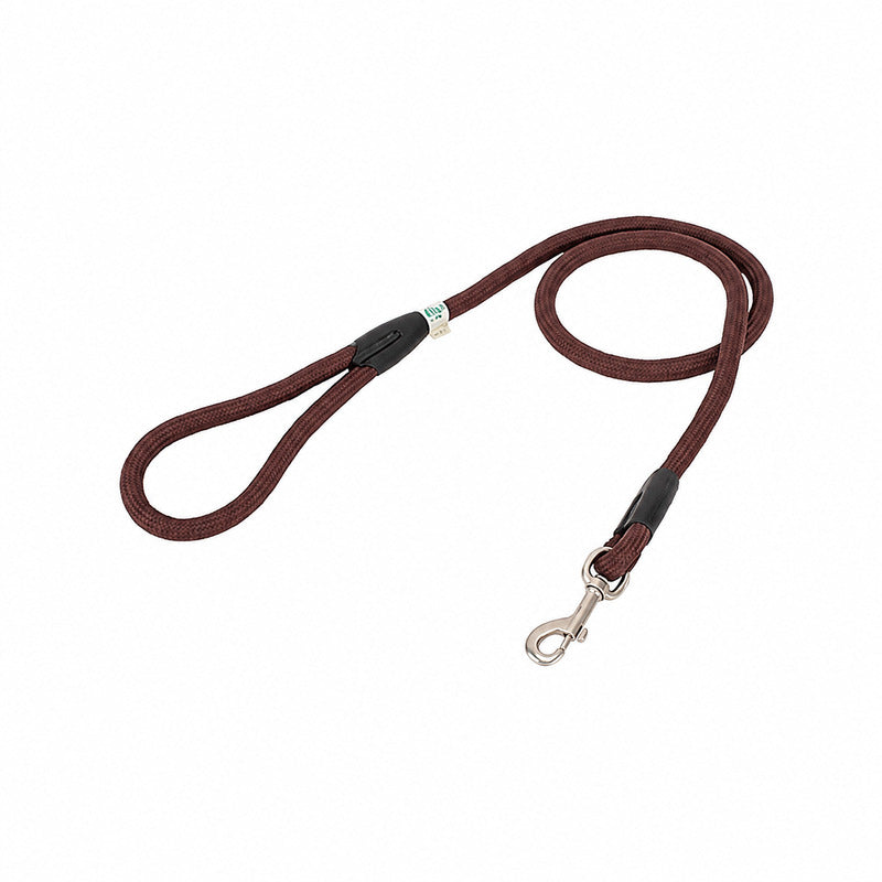 Freedog Correa Nylon Round Marrón 120 cm