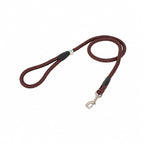 Freedog Correa Nylon Round Marrón 120 cm