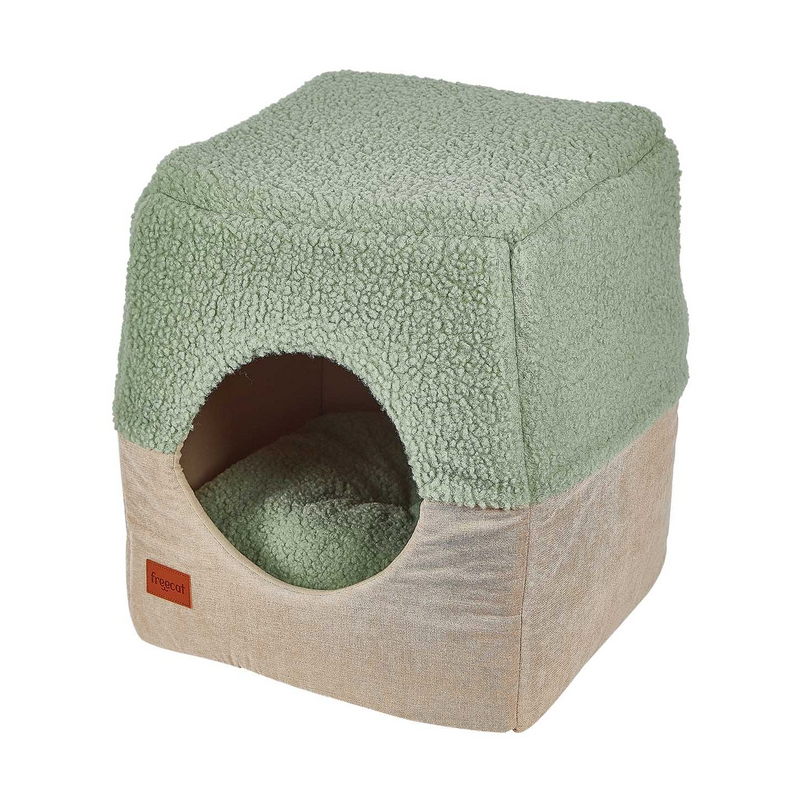 Freedog Iglú Cubby Verde 43 × 43 × 43 cm