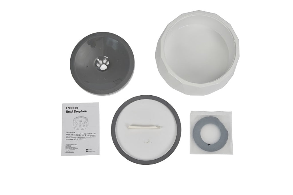 BOWL DROPFREE 1L 23,5x23,5x7 cm Blanco