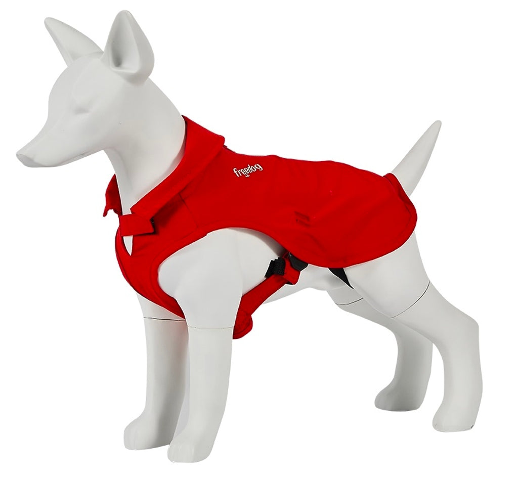 abrigo impermeable aquadash rojo Imagen principal del producto