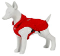abrigo impermeable aquadash rojo