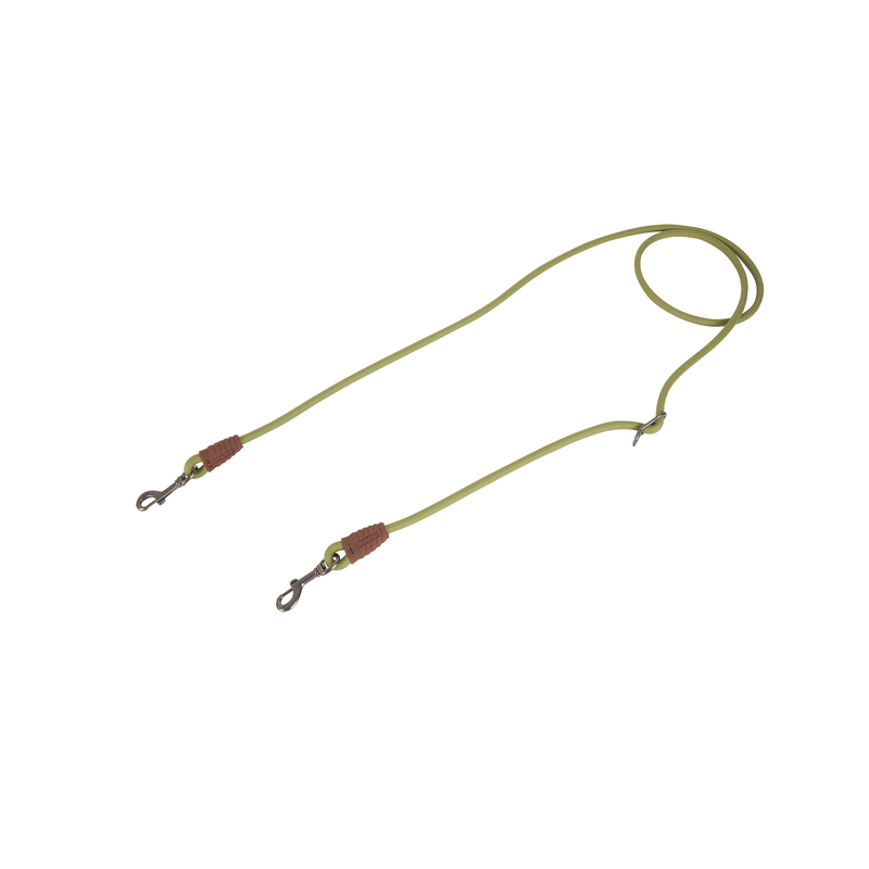 Freedog Correa Hands Free Linum Green Forest 10 mm x 220 cm