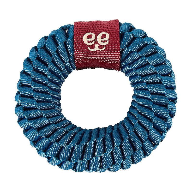 Freedog Mordedor Elástico Loopy Ring Azul teal