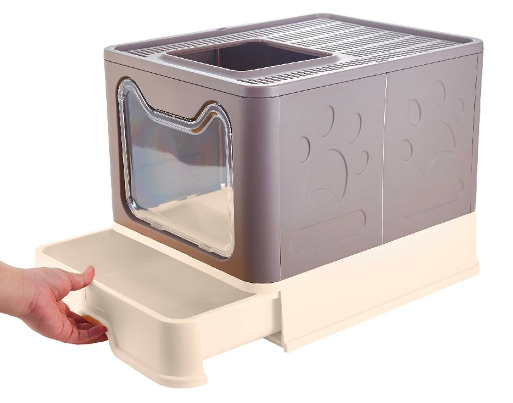 Freedog Gatera Lumobox Gris 51x41x39 Imagen secundaria del producto
