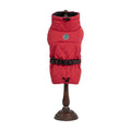 Freedog Abrigo Impermeable Oymyakon Rojo con Arnés Incorporado