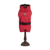 Freedog Abrigo Impermeable Oymyakon Rojo con Arnés Incorporado