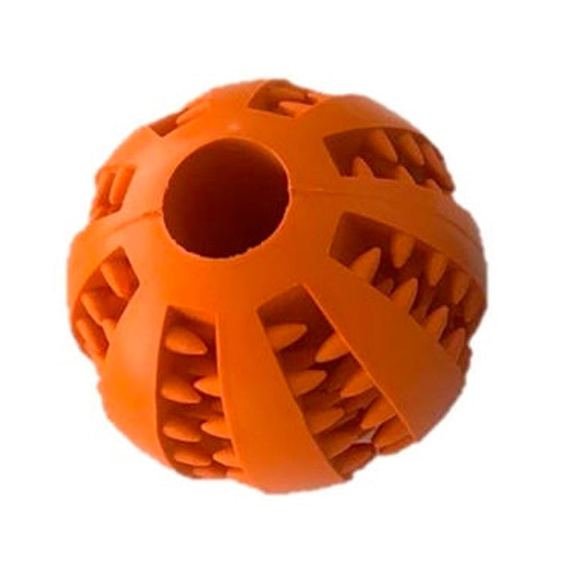 pelota dientes naranja 7cm Imagen principal del producto