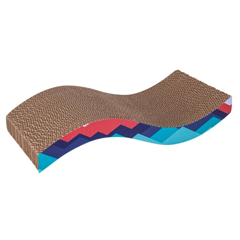 rascador snake blau marino catnip 45x23x9cm Imatge principal del producte