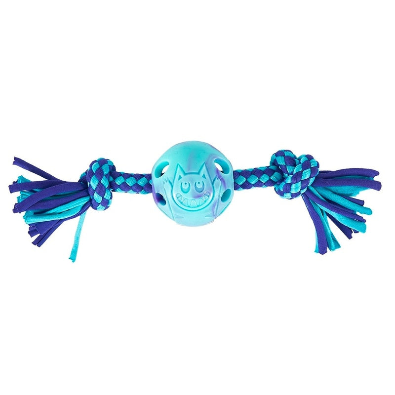 mordedor trenzado popka lila y turquesa 28x6,6x6,6 Imagen principal del producto