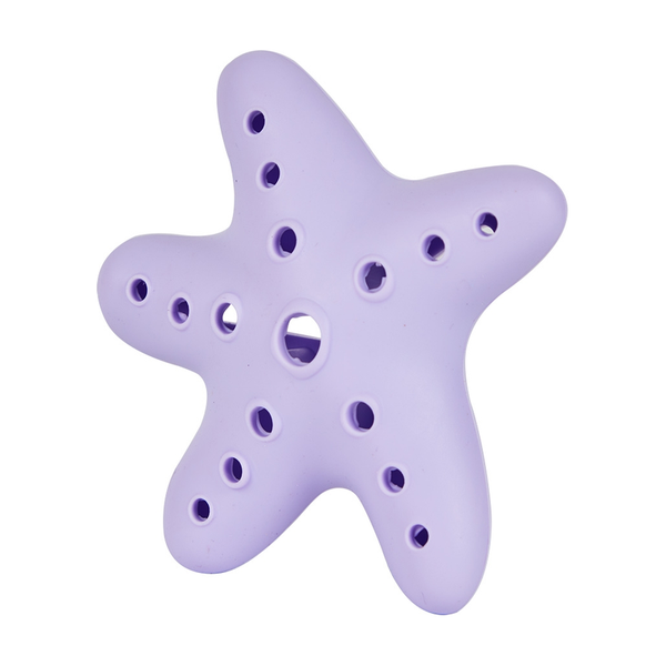 Freedog Starfish Snack, juguete de silicona violeta para gatos