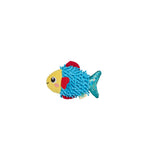 Freedog Tropic Fish con catnip 11,5x8 cm - Azul