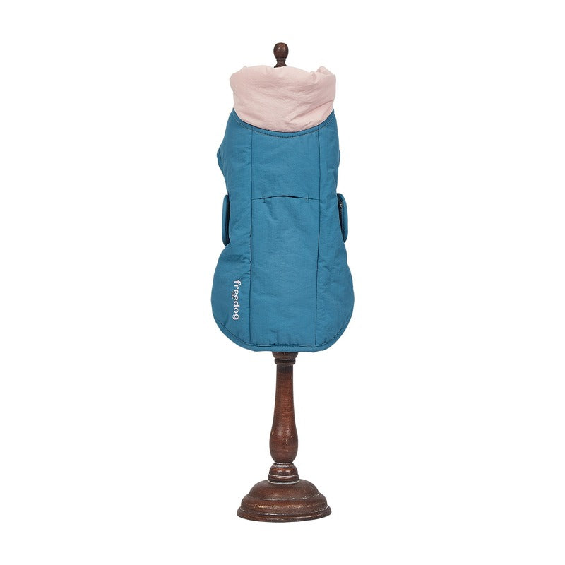 Freedog Abrigo Impermeable Urban Blizzard Azul y Rosa