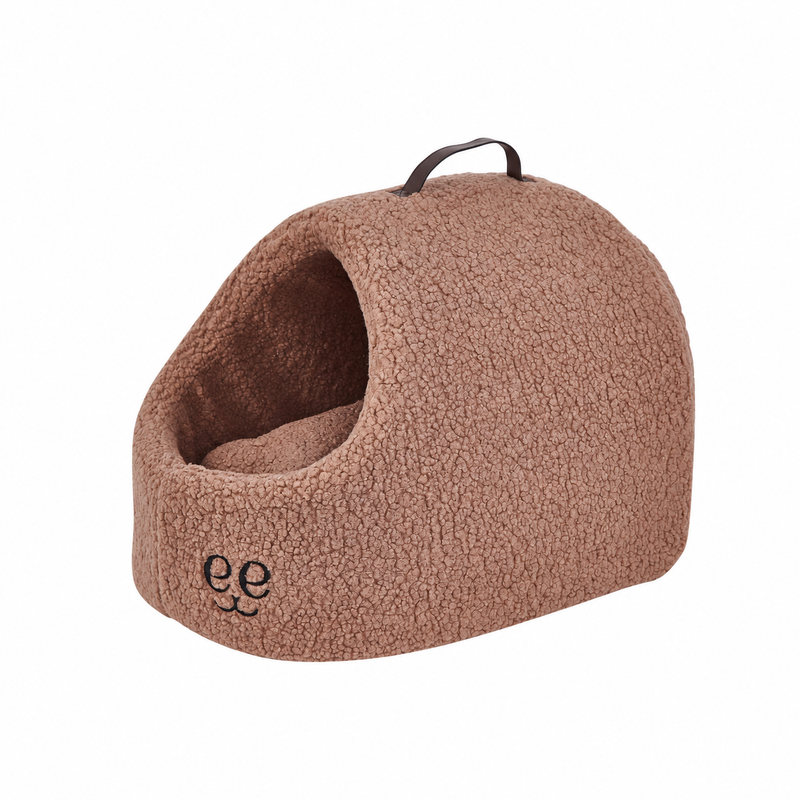 Freedog Iglú Waterproof Teddy para gatos 50 x 38 x 31 cm marrón