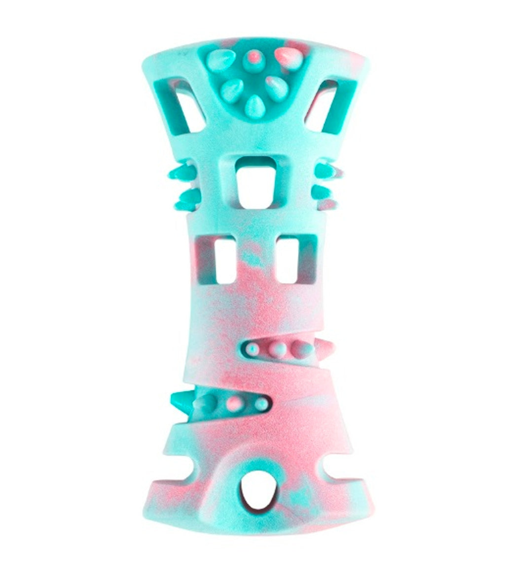 wave bone rosa/aqua 15x7x5,5 cm