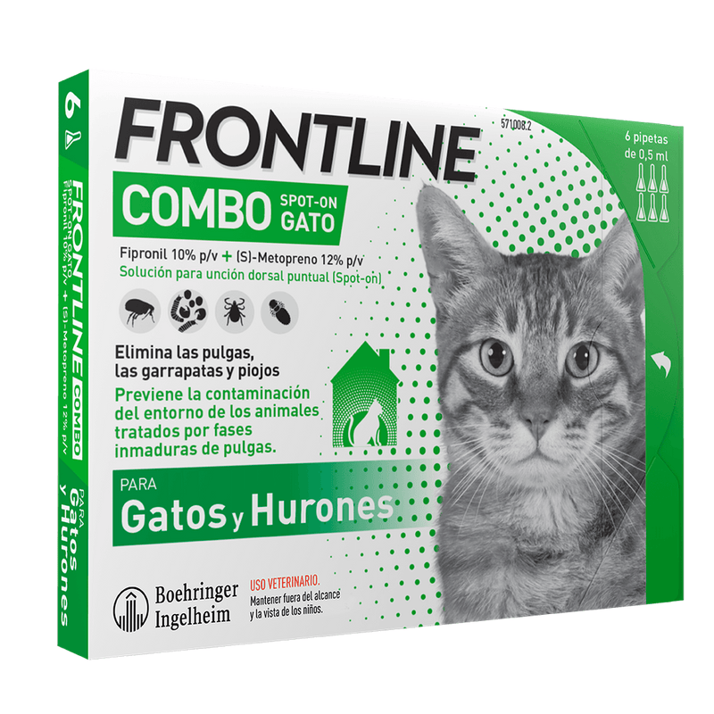 Frontline combo gato(6p)