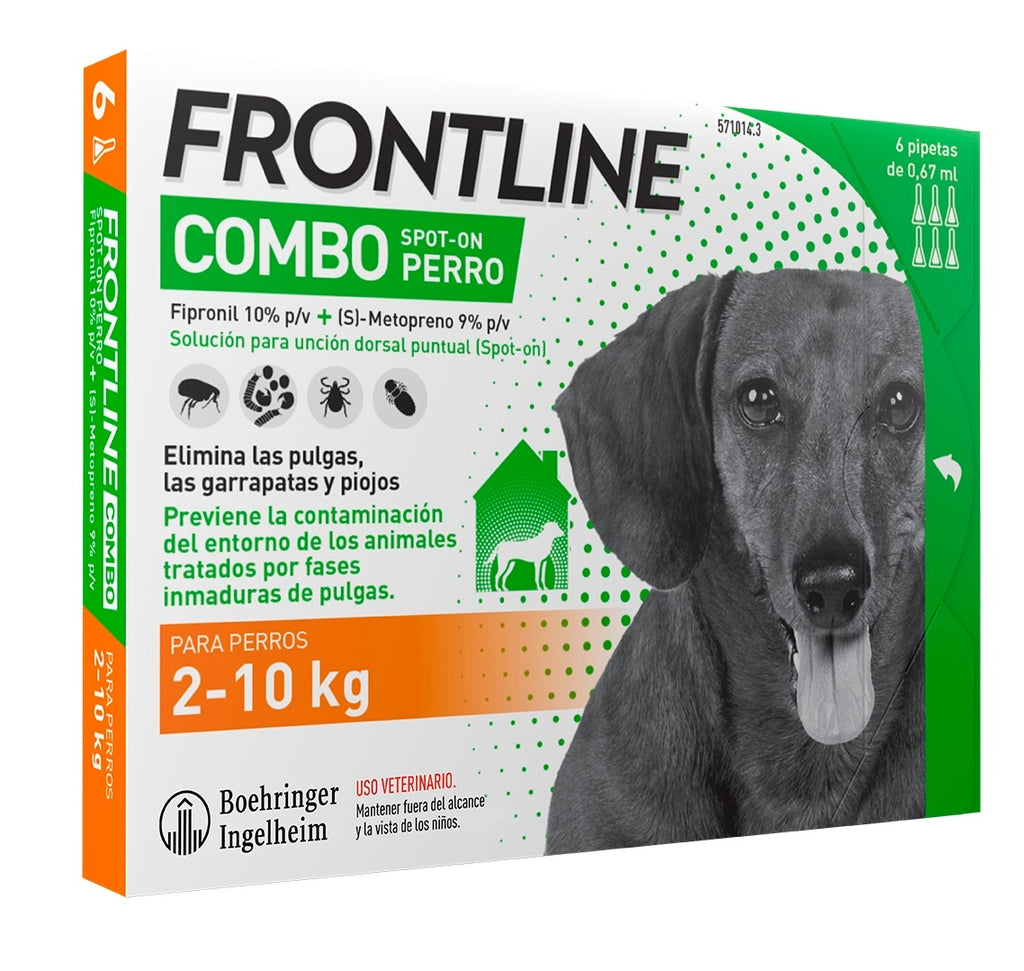 Frontline Combo gos 2-10 kg 6 pipetas