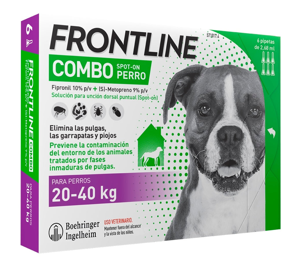 Frontline Combo gos 20-40 kg 6 pipetas