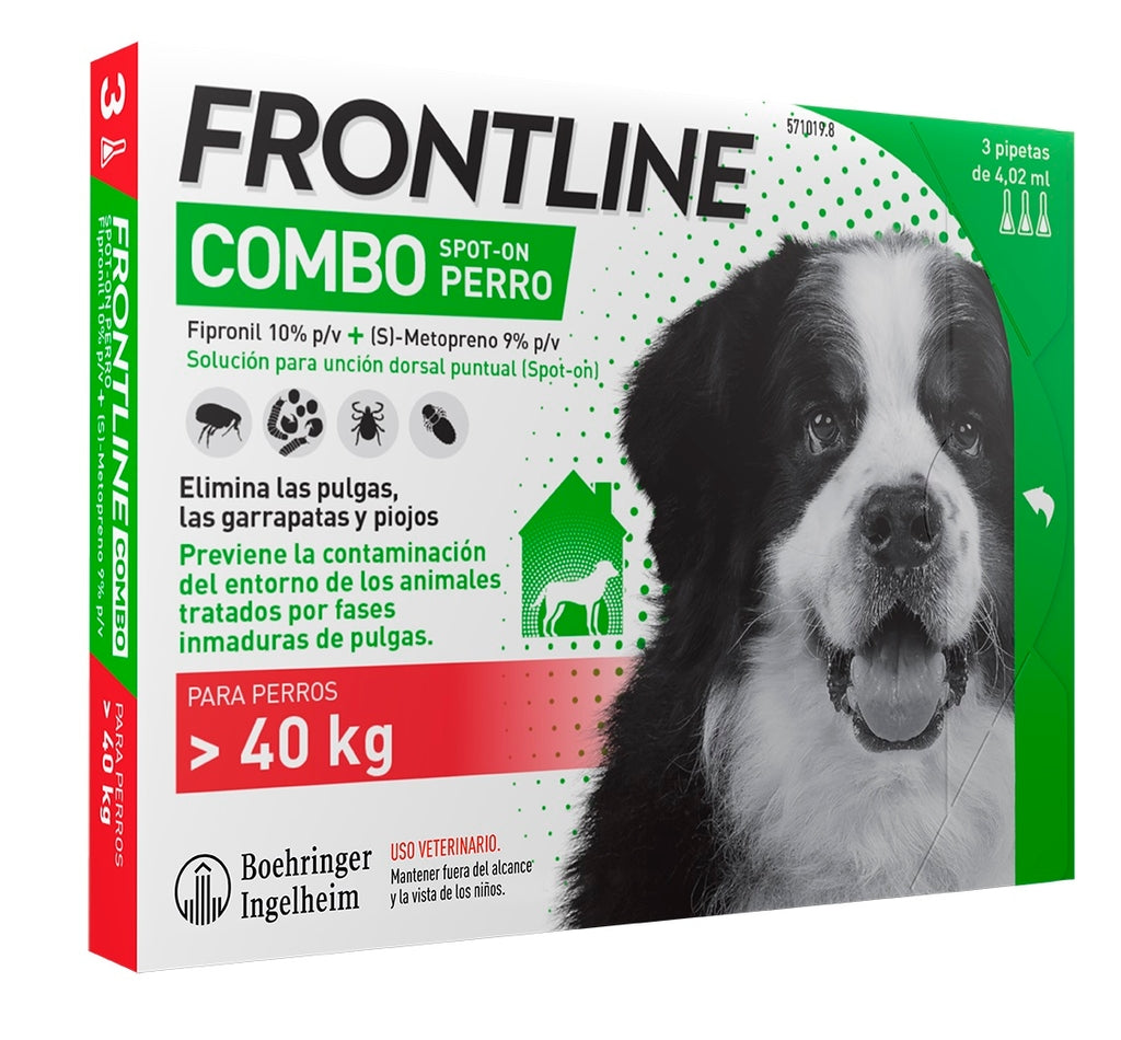 Frontline Combo gos 40-60 kg 3 pipetas