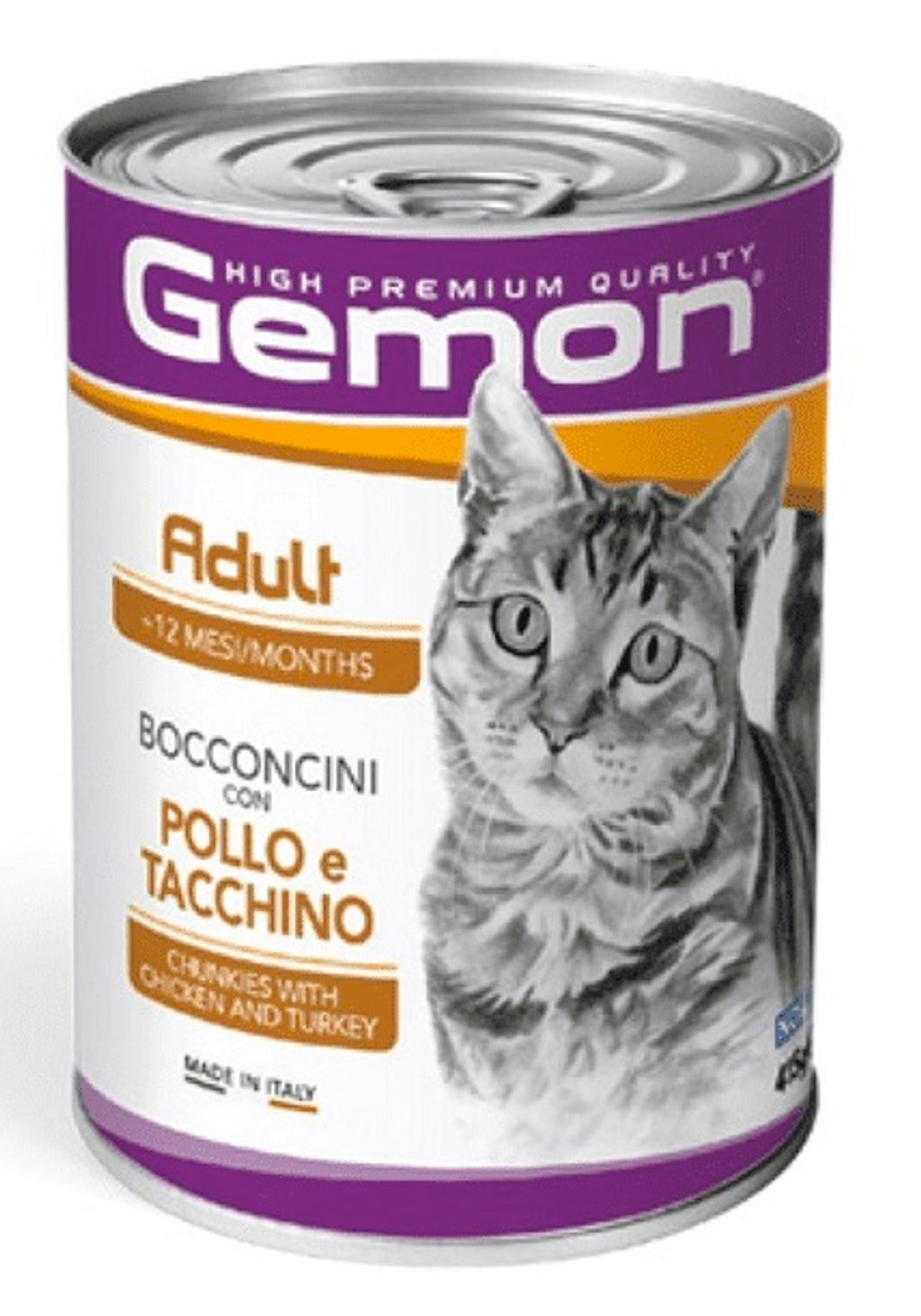 gato pollo y pavo 415 g