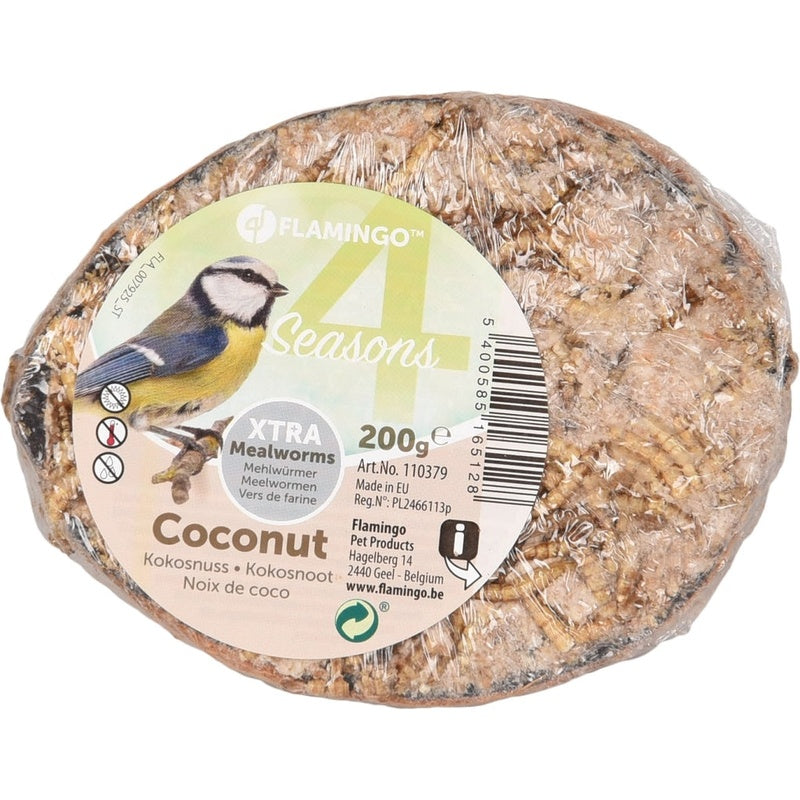 4seasons alimento con gusano de la harina en medio