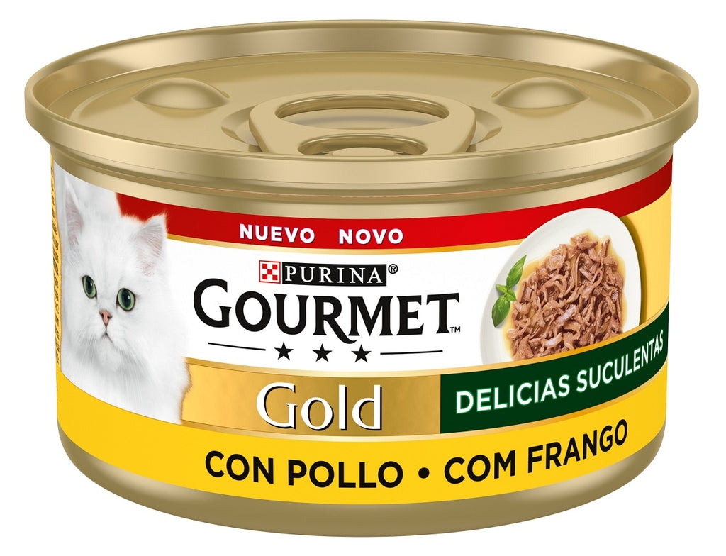 gato gold delícias suculentas pollo 85gr