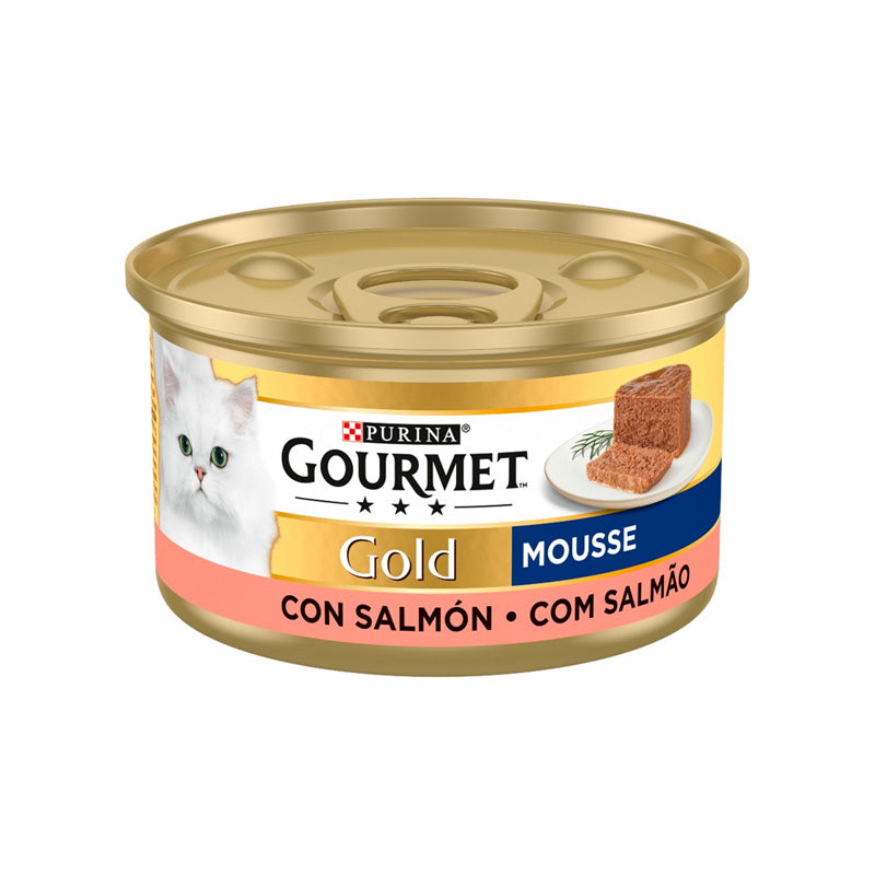 Gourmet Purina Gat Gold Mousse Salmó 85 g