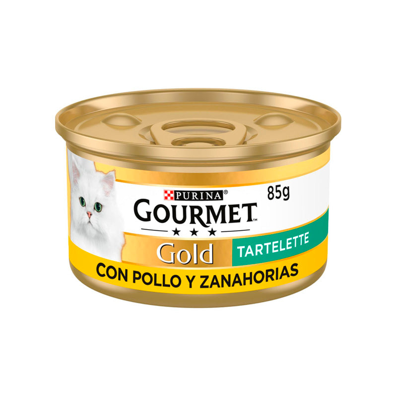 Gourmet Purina Gato Tartelette Pollo Zanahoria 85 g