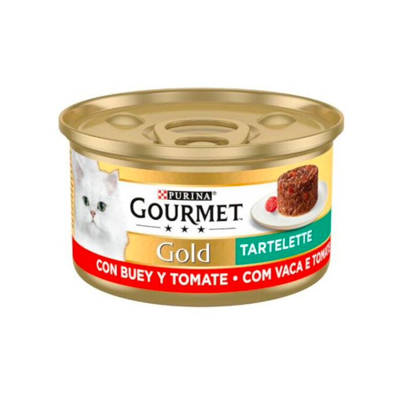 Gourmet Purina Gato Tartelette Buey Tomate 85 g Imagen principal del producto