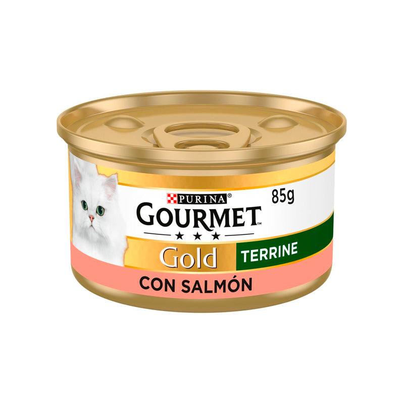 Gourmet Purina Gat Gold Terrine Salmó 85 g