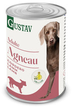 Gustav perro paté de cordero 400gr