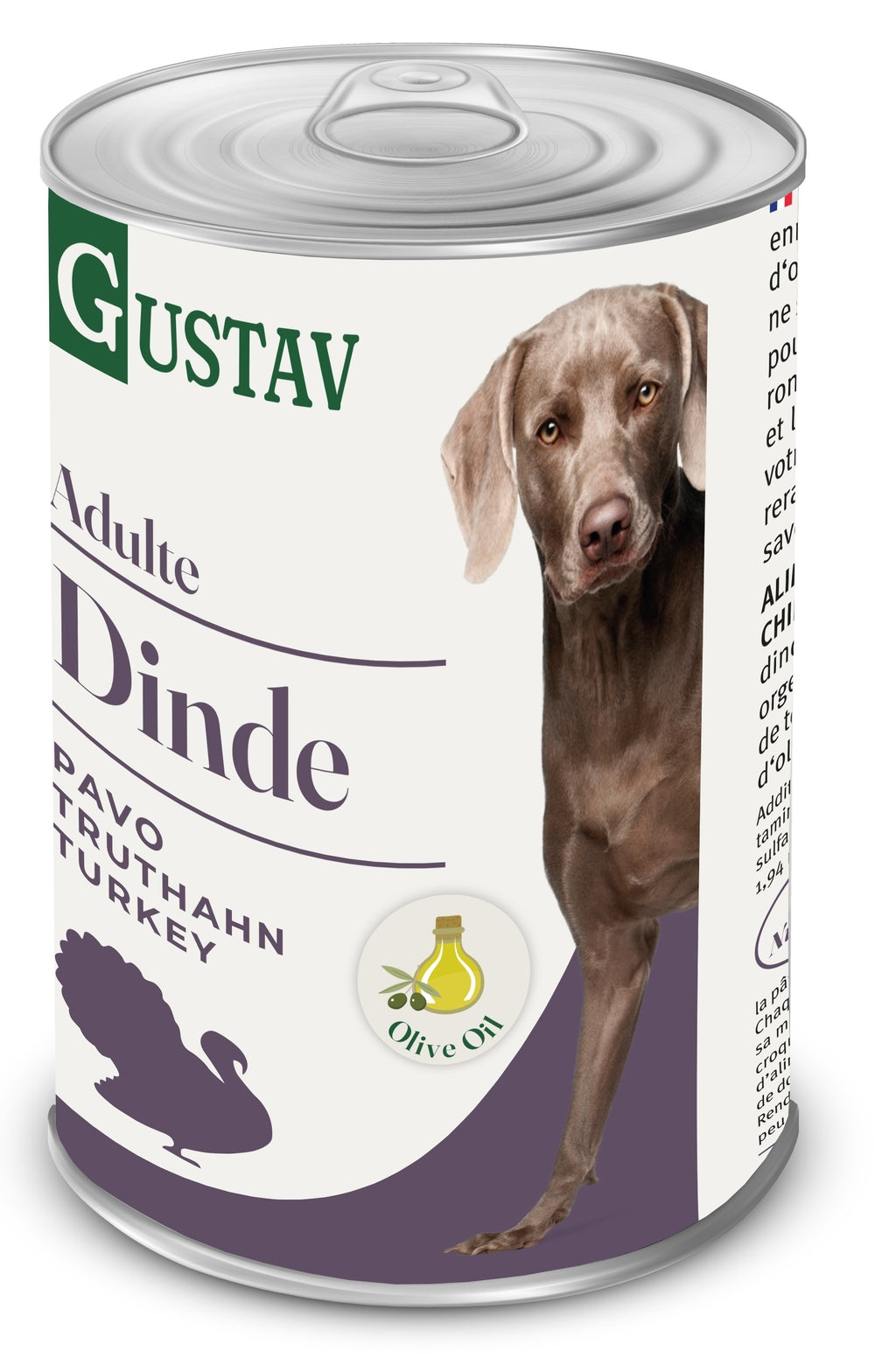Gustav gos paté de gall dindi 400 g
