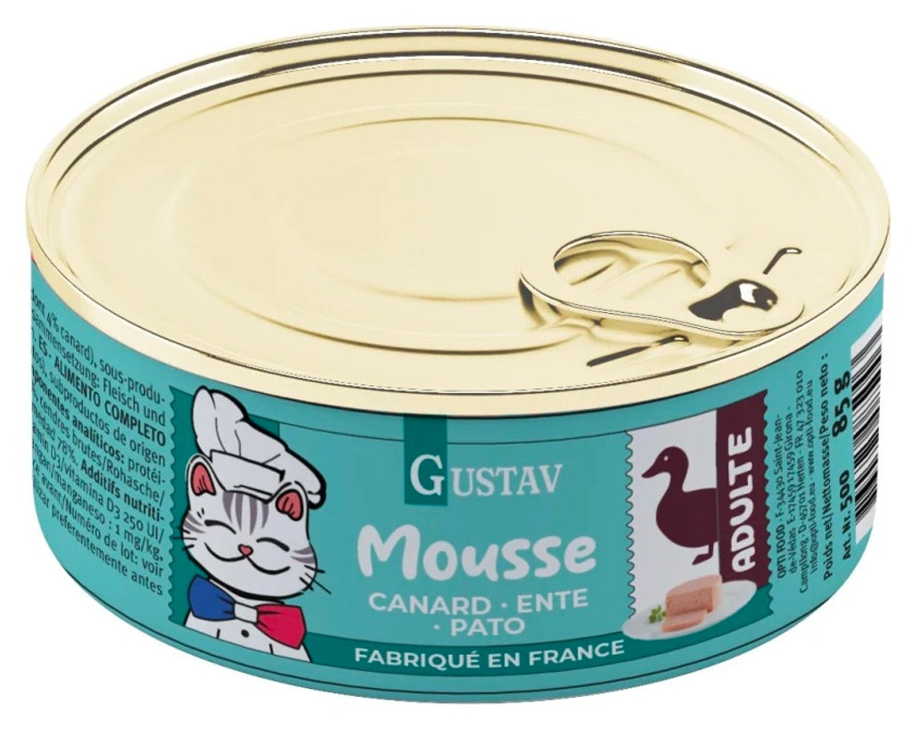 Gustav mousse d'ànec 85 g Imatge principal del producte