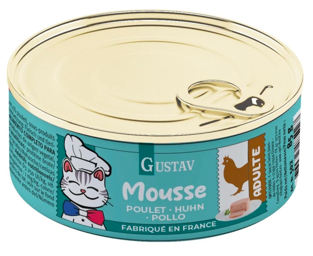 Gustav mousse de pollastre 85 g Imatge principal del producte