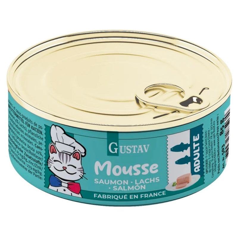 Gustav mousse de salmón 85gr Imagen principal del producto