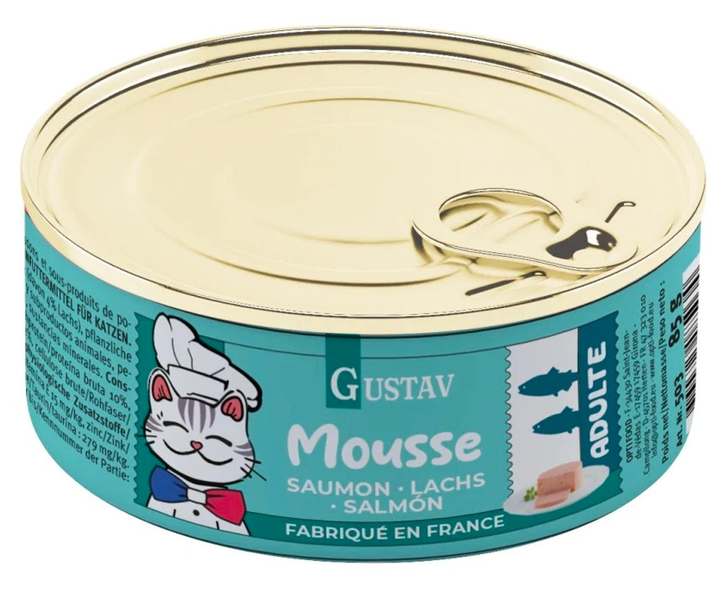 Gustav mousse de salmón 85gr