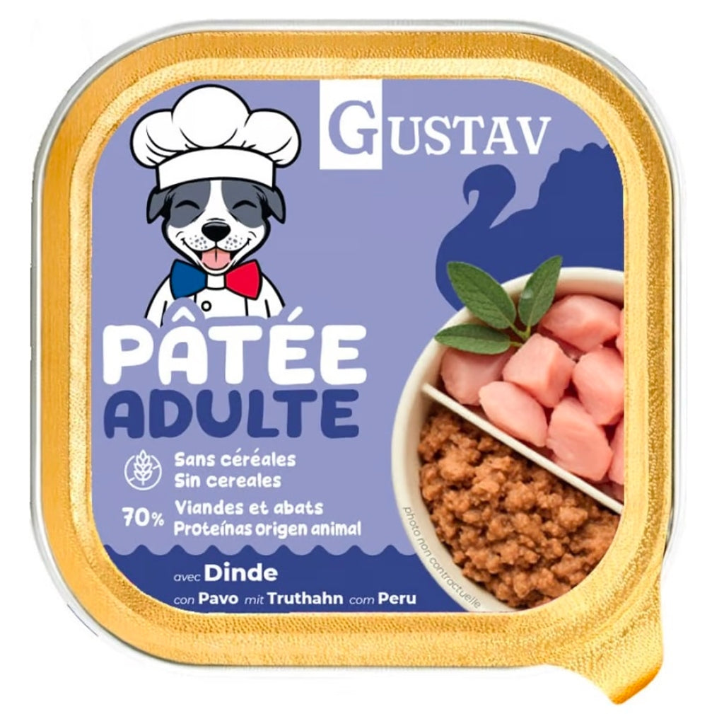 Gustav gos paté de gall dindi