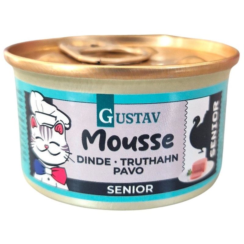 Gustav mouses sènior gall dindi 85 g Imatge principal del producte