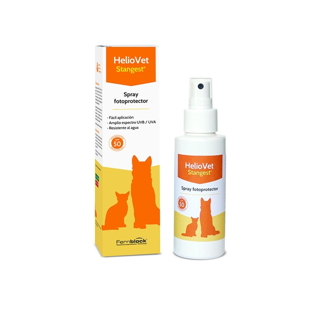 Heliovet protector solar sprai 80 ml SPF50+ Imatge principal del producte