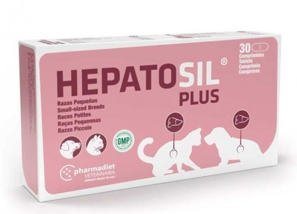 Hepatosil Plus gossos petits i gats 30cp Imatge principal del producte